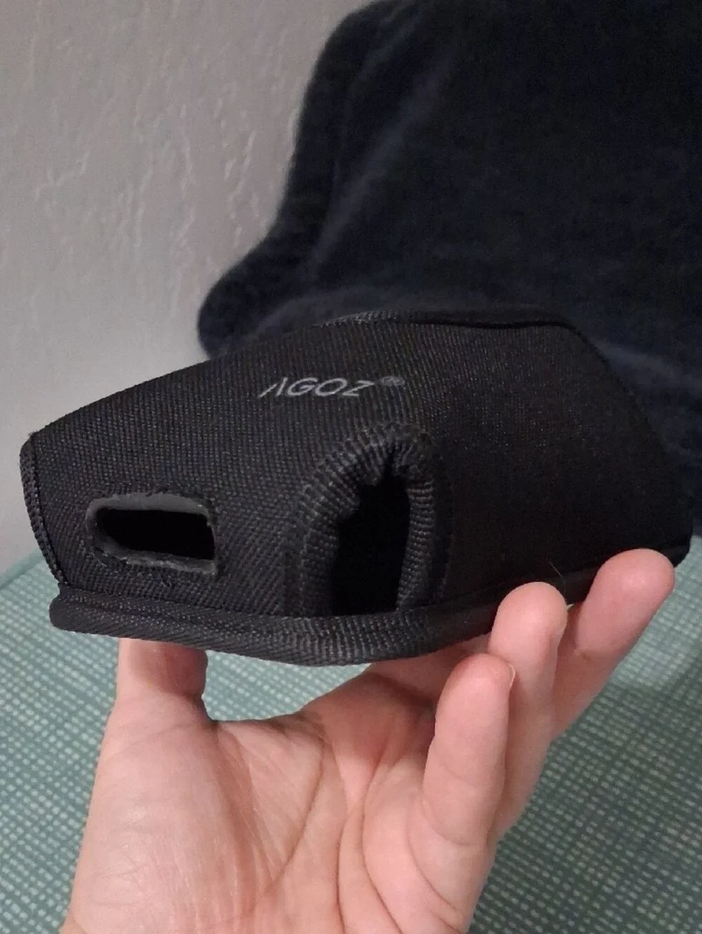 Black Neoprene Phone Holster Case